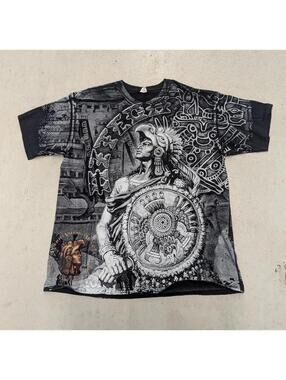 Aztec Warrior Puerto Vallarta Mexico All over print t-shirt